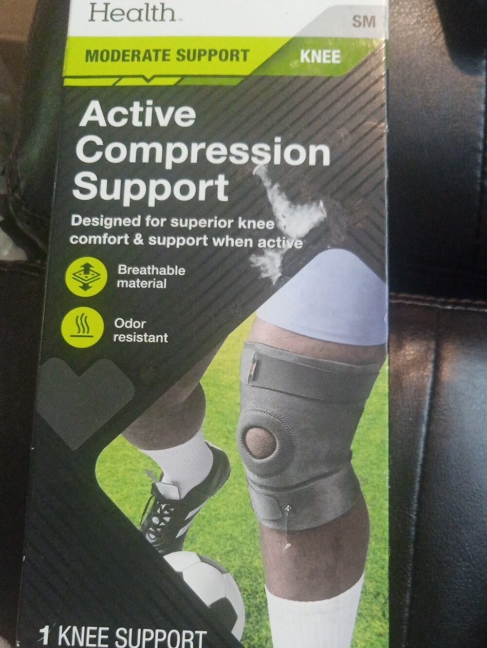 Active Compression Knee Support - Black